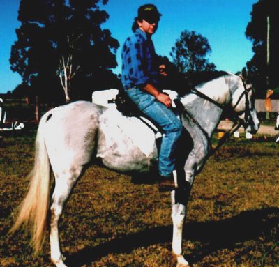 Peter on Hillbrook Drifter