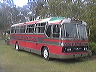 Image of bus from the side the day it arrived.